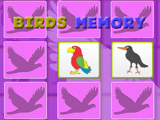 Spielen Kids Memory – Birds Spiel