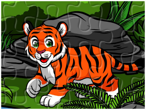 Spielen Big Cats Jigsaw Spiel