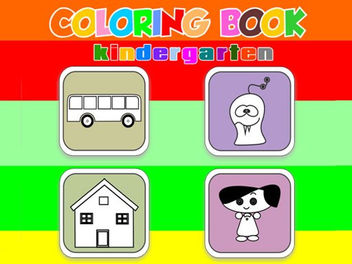 Spielen Kindergarten Coloring Spiel