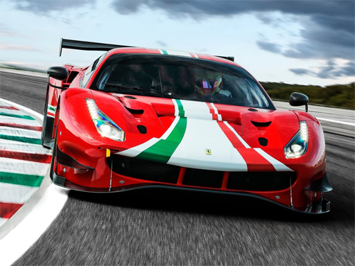 Spielen Ferrari 488 GT3 Evo Jigsaw Puzzle Spiel