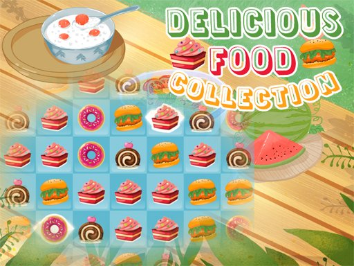 Spielen Delicious Food Collection Spiel
