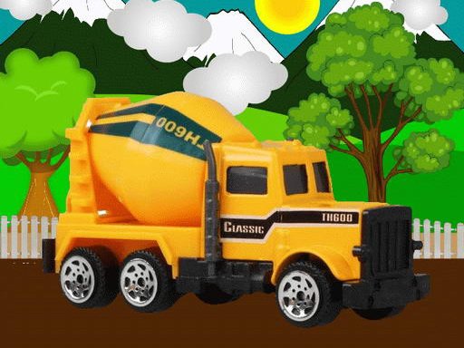 Spielen Construction Vehicles Jigsaw Spiel