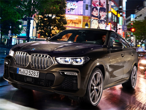 Spielen BMW X6 M50i Puzzle Spiel
