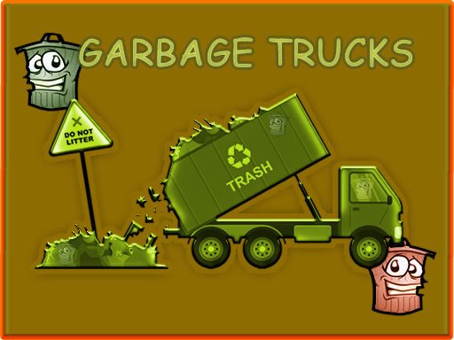 Spielen Garbage Trucks – Hidden Trash Can Spiel