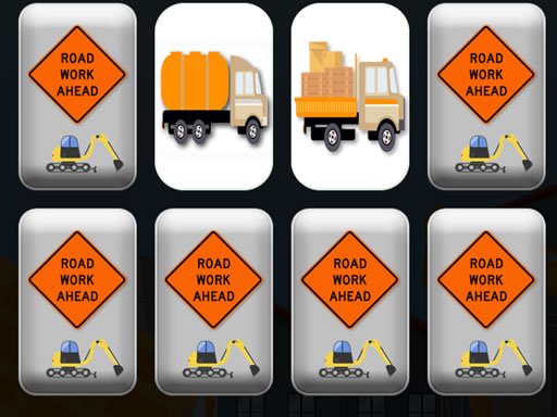 Spielen Work Trucks Memory Spiel