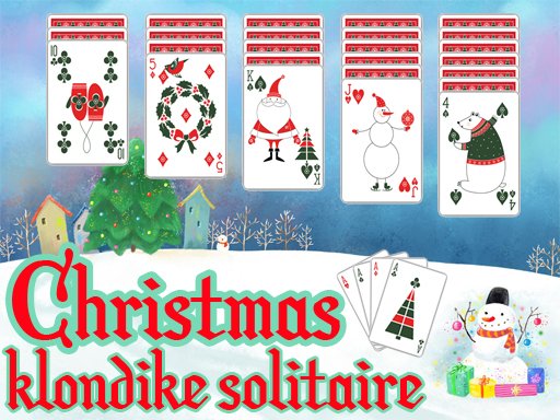 Spielen Christmas Klondike Solitaire Spiel