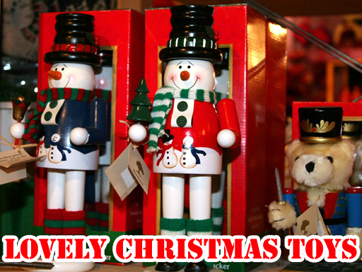 Spielen Lovely Christmas Toys Puzzle Spiel