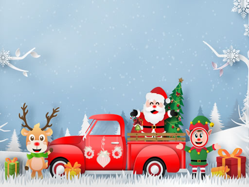Spielen Christmas Trucks Differences Spiel