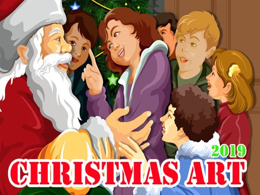 Spielen Christmas Art 2019 Puzzle Spiel