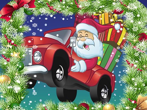 Spielen Christmas Truck Jigsaw Spiel
