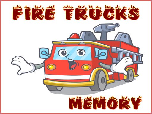 Spielen Fire Trucks Memory Spiel