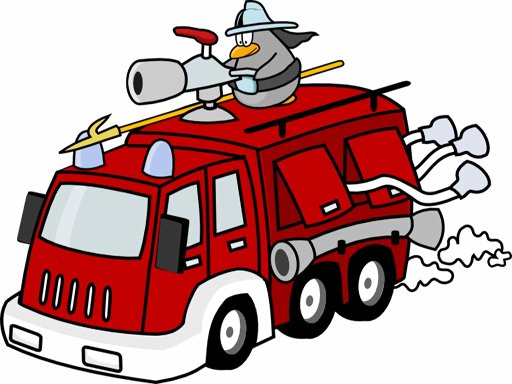 Spielen Cartoon Trucks Slide Spiel