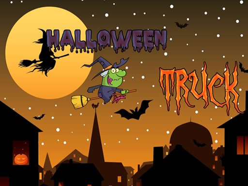 Spielen Halloween Trucks Jigsaw Spiel