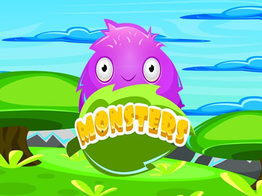 Spielen Monster Color Match Spiel