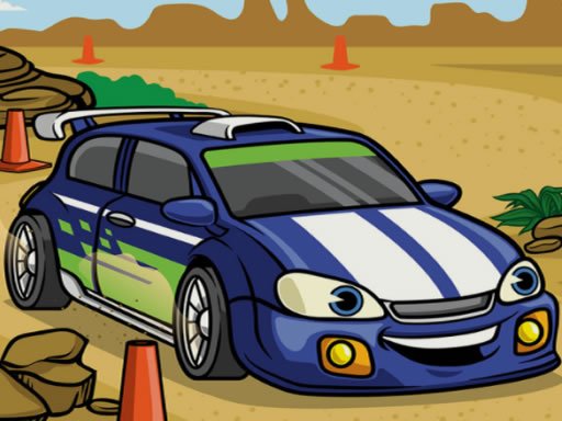 Spielen Racing Cartoons Jigsaw Spiel