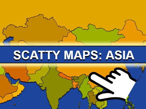 Spielen Scatty Maps: Asia Spiel