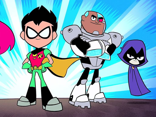 Spielen Teen Titans Jigsaw Spiel