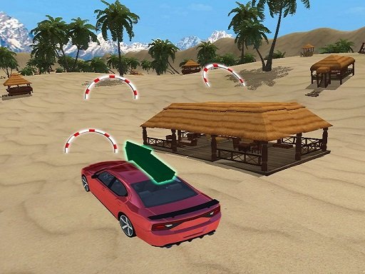 Spielen Incredible Water Surfing Car Stunt Spiel