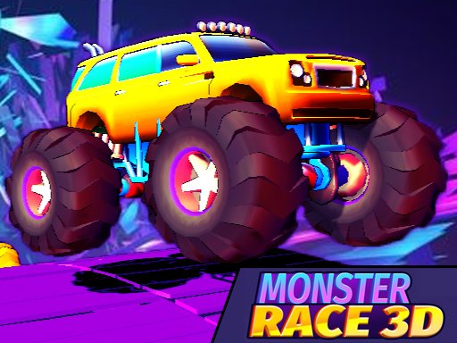 Spielen Monster Race 3D Spiel