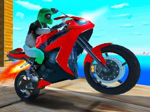Spielen Port Bike Stunt Spiel