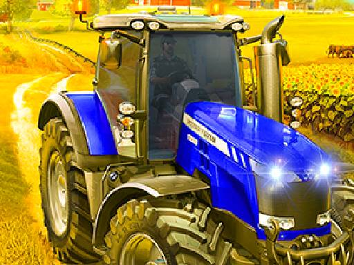 Spielen Village Farming Tractor Spiel