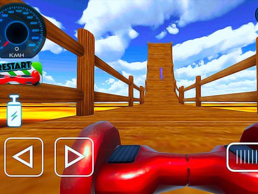 Spielen Hoverboard Stunts Hill Climb Spiel
