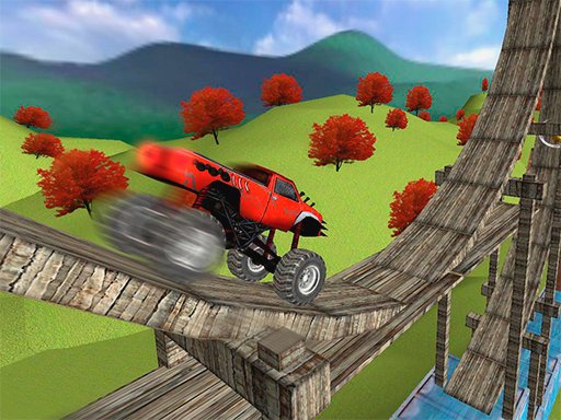 Spielen Monster Truck Stunt Madness Spiel