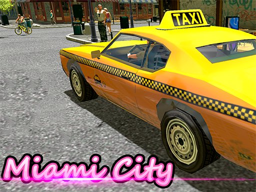 Spielen Miami Taxi Driver 3D Spiel
