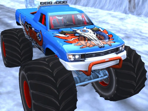 Spielen Winter Monster Truck Spiel
