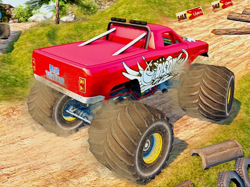 Spielen Monster Truck Highway Traffic Spiel
