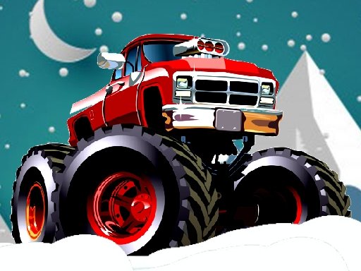 Spielen Winter Monster Trucks Race Spiel