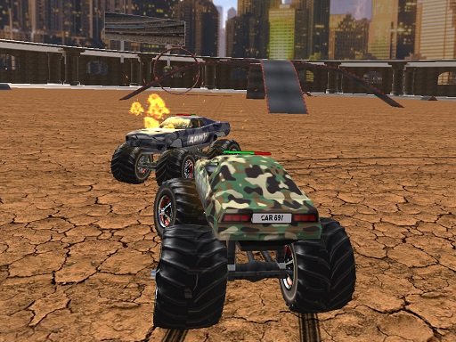 Spielen Demolition Monster Truck Army 2020 Spiel