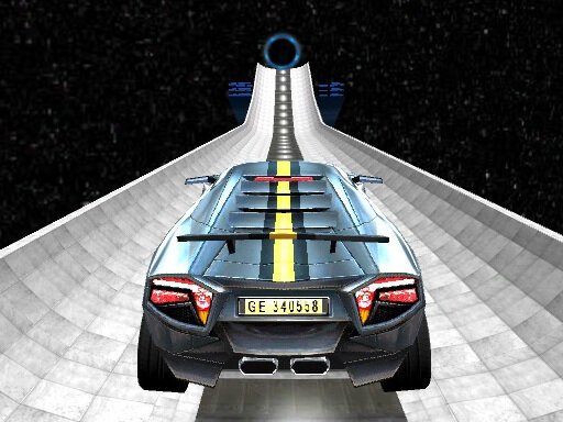Spielen Galactic Car Stunts Spiel