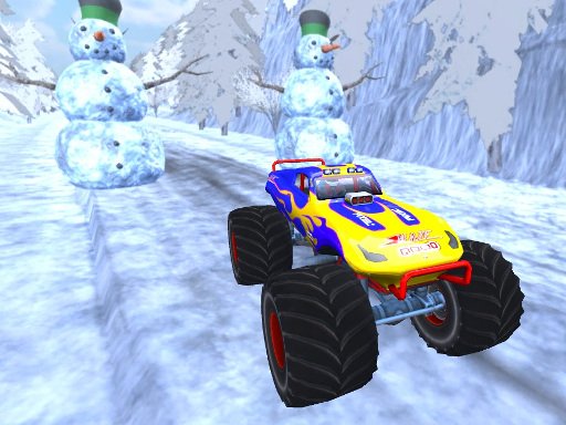Spielen Christmas Monster Truck Spiel