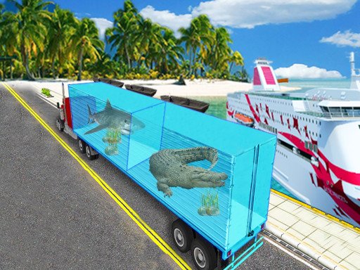 Spielen Sea Animal Transport Truck Spiel