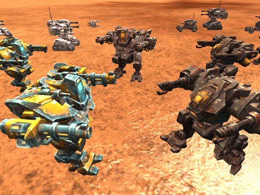 Spielen Mech Battle Simulator Spiel