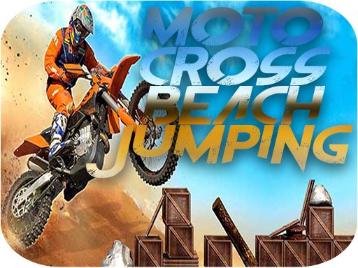 Spielen Motocross Beach Jumping Spiel