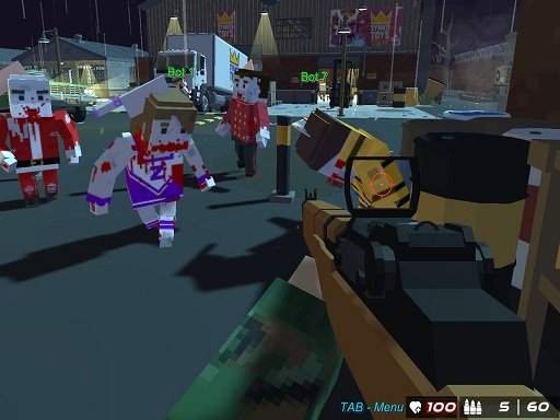 Spielen GunGame 24 Pixel Spiel