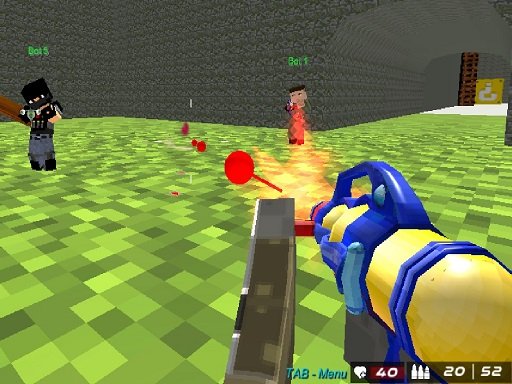 Spielen PaintWars Shoot Spiel