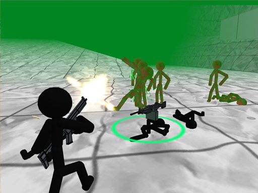 Spielen Stickman Zombie 3D Spiel