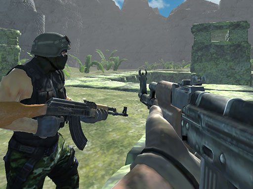 Spielen Ghost Team Shooter Spiel