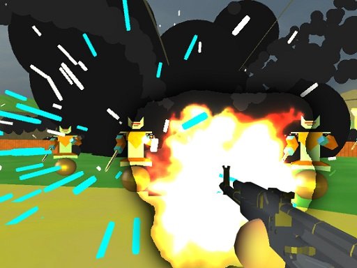 Spielen Robot Base Shootout 3D Spiel