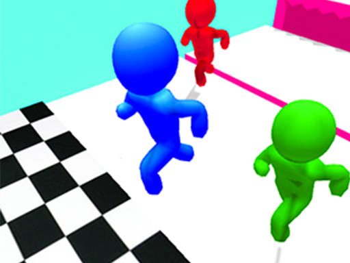 Spielen Stickman Race 3D Spiel