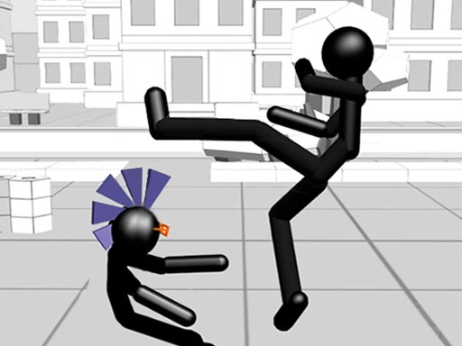 Spielen Stickman Fighting 3D Spiel
