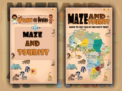 Spielen Maze And Tourist Spiel