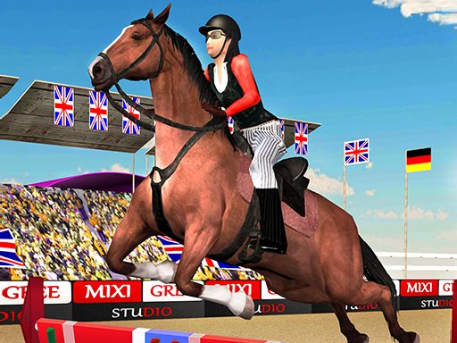 Spielen Horse Jumping Show 3D Spiel