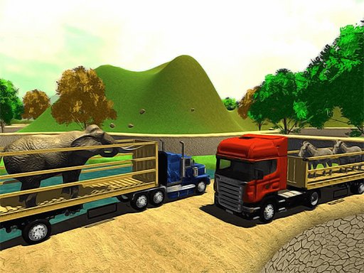 Spielen Offroad Animal Truck Transport Simulator Spiel
