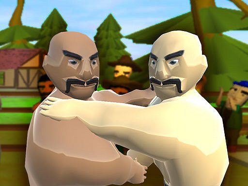 Spielen Oil Wrestling Spiel