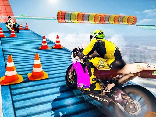Spielen Moto Rider: Impossible Track Spiel
