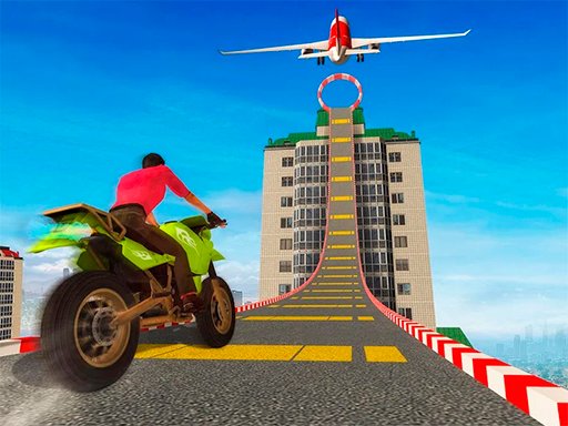 Spielen Sky Bike Stunt 3D Spiel